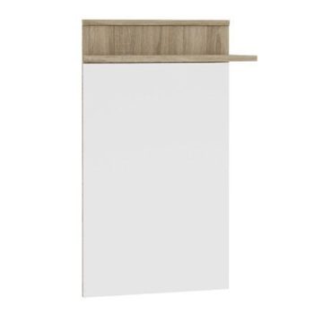 Előszobafal tükörrel, sonoma, MARIO NEW TYP E