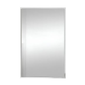 Modern fésülködő asztalhoz tükör, VIOLET, fehér