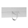 Boxspring típusú ágy 180x200, világosszürke, FERATA KOMFORT