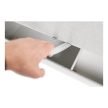 Boxspring típusú ágy 180x200, világosszürke, FERATA KOMFORT
