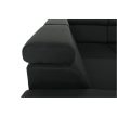 Ülőgarnitúra, sötétszürke, jobbos kivitel, SEGORIA ROH U