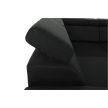 Ülőgarnitúra, sötétszürke, jobbos kivitel, SEGORIA ROH U