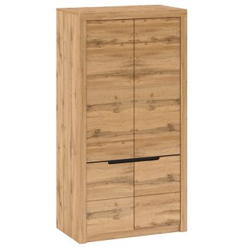 Akasztós szekrény polccal, wotan tölgy, TORONTA F