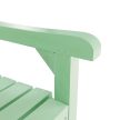 Fából készült kerti pad, neo mint, 124 cm, FABLA