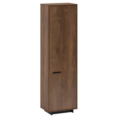 Szekrény, bolzano tölgy/fekete, jobbos, DELIS V2