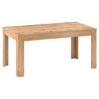   Széthúzható étkezőasztal, appalachian tölgy, 160-200x90 cm, PUSAN S