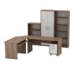 Kétoldalas íróasztal, kraft dunkel, JOHAN 2 NEW 08 JH112