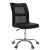 Irodai fotel, fekete/króm, IDOR 2 NEW