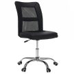 Irodai fotel, fekete/króm, IDOR 2 NEW
