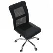 Irodai fotel, fekete/króm, IDOR 2 NEW