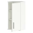 Faliszekrény, matt fehér LESSY NEW 04