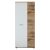 Szekrény, wotan tölgy/fehér, IRIA 2D A