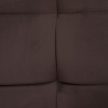Design fotel, szürkésbarna Velvet/fekete, PETIN