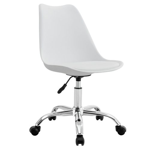 Irodai szék, fehér, DARISA 2 NEW