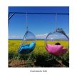Függő fotel, átlátszó/arany/fehér, BUBBLE NEW TYP 1