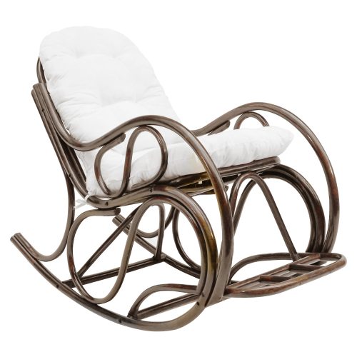 Hintafotel, sötétbarna/bézs, AGATON