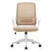Irodai szék, bézs/fehér, SALOMO TYP 1