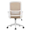 Irodai szék, bézs/fehér, SALOMO TYP 1