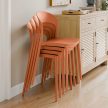 Rakásolható szék, narancssárga, RADANA NEW