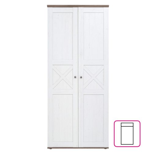 Szekrény, canyon fenyő/sonoma trüffel tölgy, TEINA SZF2D007