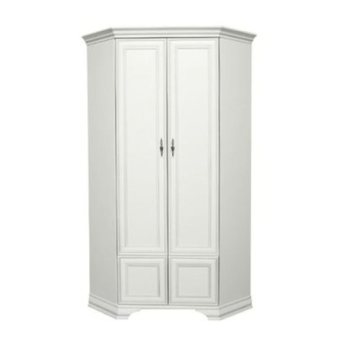 Sarokszekrény, alpesi fehér, KENTAK SZFN2D