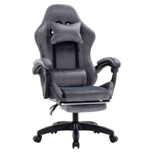 Irodai/gamer szék, szürke, LOPES