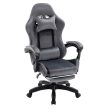 Irodai/gamer szék, szürke, LOPES