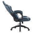 Irodai/gamer szék, kék, teherbírás 150 kg, SAMIE