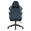 Irodai/gamer szék, kék, teherbírás 150 kg, SAMIE