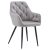 Design fotel, szürke Velvet szövet, VERIO NEW