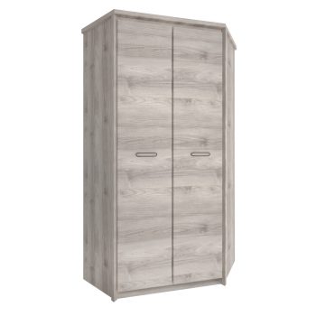 Sarokszekrény 2D, nairobi gesztenye, JESI NEW