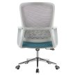 Irodai szék, szürke/kék, FOSTER TYP 2