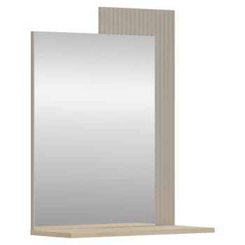 Tükör 65, szürkésbarna Taupe/silverjack tölgy, DOMCA