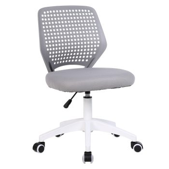 Forgószék, szürke/fehér, SATOZ