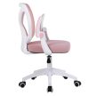 Irodai szék, rózsaszín/fehér, SOLARI