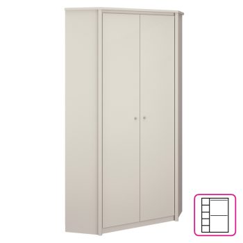 Sarokszekrény, kasmír, KAROS 2D