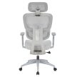 Irodai szék, világosszürke/szürke, teherbírás 150 kg, ERMEN