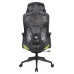 Irodai szék, zöld/fekete, teherbírás 150 kg, SULIVAN