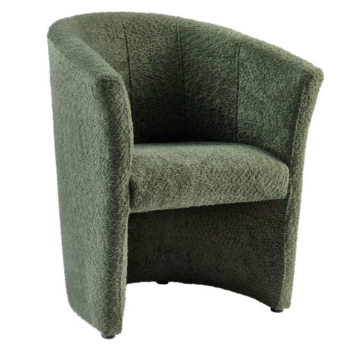 Klub fotel, zöld Coral anyag, CUBA